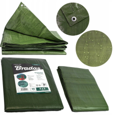 Тент, брезент тактичний, накриття 5x6м Bradas (олива)