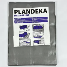 Тент 260 г/м2 5х8м “PLANDEKA“ поліпропіленовий посилений