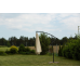 Садова розкладна парасоля Funfit Garden (діаметр - 3 метри) з боковою стійкою, Біла