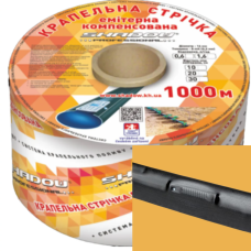 Эмітерна стрічка 6 mil крок 20 см бухта 1000 метрів капля Shadow