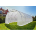 Теплиця садова 24 м² Funfit Garden (8 х 3 х 2 м) з армованою плівкою UV-4, з вікнами, Прозора (Польща)