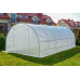 Теплиця садова 24 м² Funfit Garden (8 х 3 х 2 м) з армованою плівкою UV-4, з вікнами, Прозора (Польща)