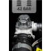 Акумуляторна мийка високого тиску Toolme TM280 PRO BRUSHLESS 450 Вт з алюмінієвою помпою, 2 АКБ 21В, піногенератор (Польща)