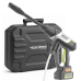 Акумуляторна мийка високого тиску Toolme TM280 PRO BRUSHLESS 450 Вт з алюмінієвою помпою, 2 АКБ 21В, піногенератор (Польща)