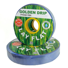 Рукав ПВХ Lay Flat 4“ (100 мм), 100 м GOLDEN DRIP для поливу